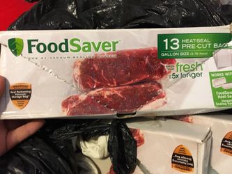 Food saver 13 heat seal pre cut bags