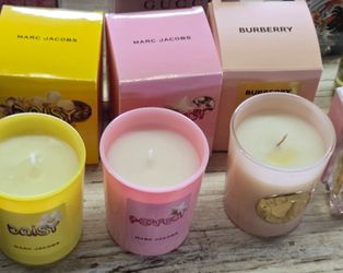 Marc Jacobs & Burberry Branded Candles