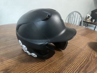 easton baseball helmet...