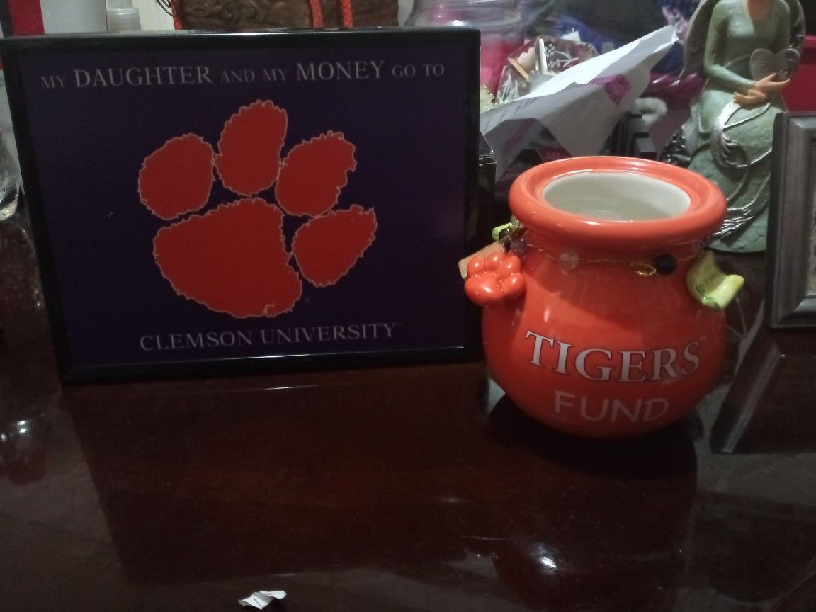 Clemson fans knick knacks