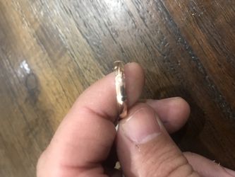 New stainless steel ring