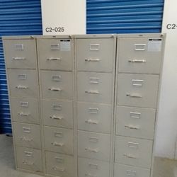 Metal File Cabinet With Key For Letter Size Paper 