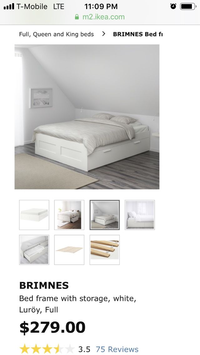 Bedroom furniture - IKEA BRIMNES