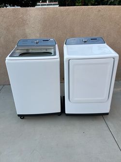 Samsung Washer And Gas Dryer 120V 🚨👍2 MONTHS WARRANTY