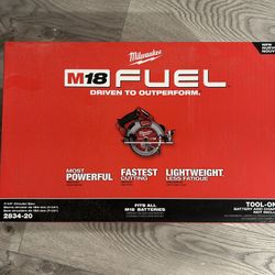 *Brand New* Milwaukee 7 1/4” Cordless Skillsaw
