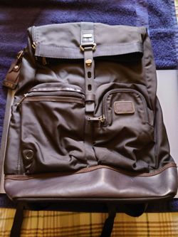 TUMI ALPHA Bravo 232388D London Roll Top Men's Backpack Rucksack Business Bag