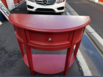 Half Moon Entry Table