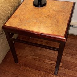 Dark Brown End Table 