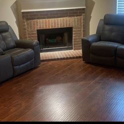 Used Sofa And Love Seat (Recliner)