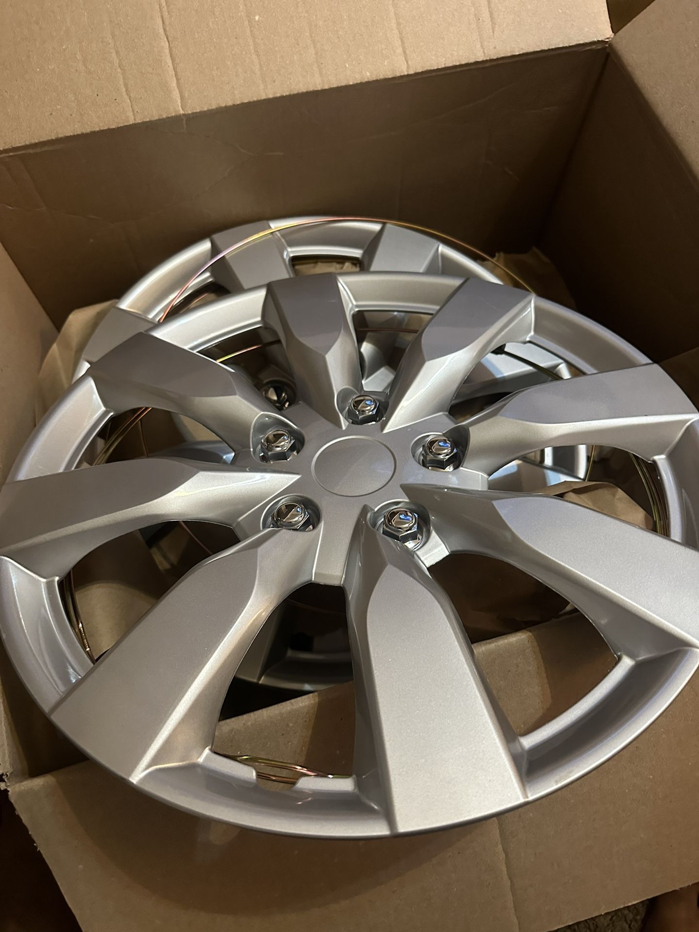 Wheel Rim Cover Hubcaps OEM Style Replacement Snap On Car Truck SUV Hub Cap - 16 Inch Set