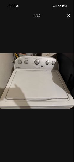 Whirlpool washer and dryer set