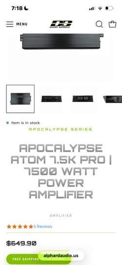 Deaf bounce 7.5k watts and heavy duty battery for amp