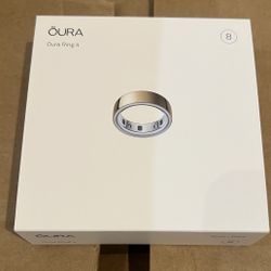Oura Ring Series 4 - Gold, Size 8