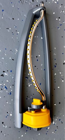 Oscillating Sprinkler Yellow color