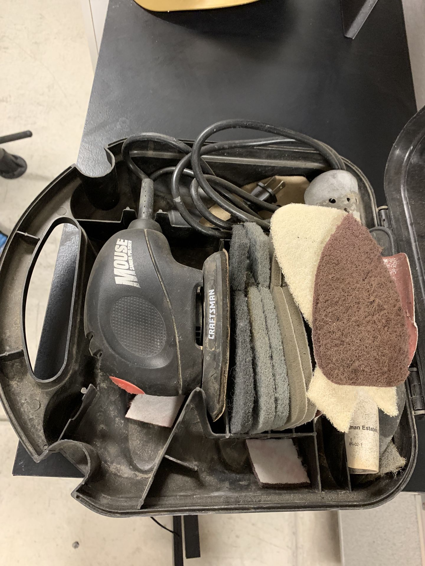Craftsman Corded Mouse Sander Polisher in Hard Case for Sale in