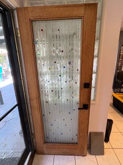 Custom made door