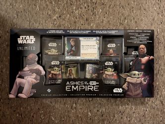 Star Wars Unlimited Ashes Of The Empire Promo Gift Box - Exclusive Leia/Han Solo