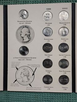 Fifty State commemorative quarters '99-'08 FULL BOOK