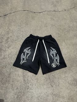 BLACK HELLSTAR SHORTS ALL SIZES
