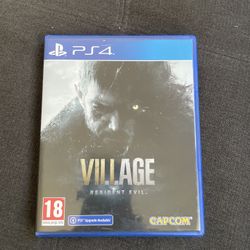 PS4 Resident evil village 