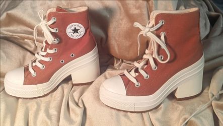 Higher Heel Converse tennis shoes