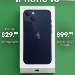 iPhone 13 disponible desde SOLO 29.99$