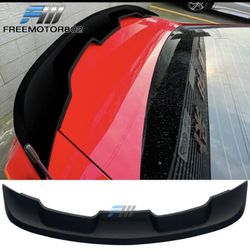 Fits 10-14 Ford Mustang 2020 GT500 Style Rear Trunk Spoiler ABS - Matte Black