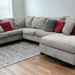 Grey Ballinasloe Sectional Couch… Delivery Available!
