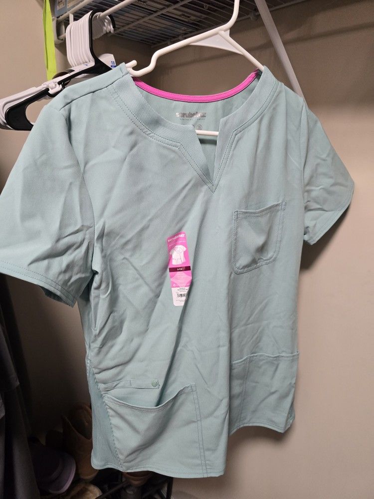 Green Scrubb Top New