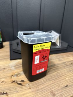 Razor Blade Disposable Container