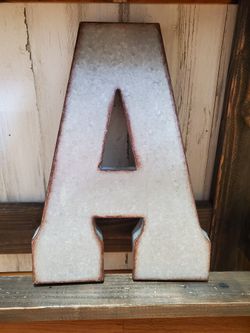 Metal Letter A