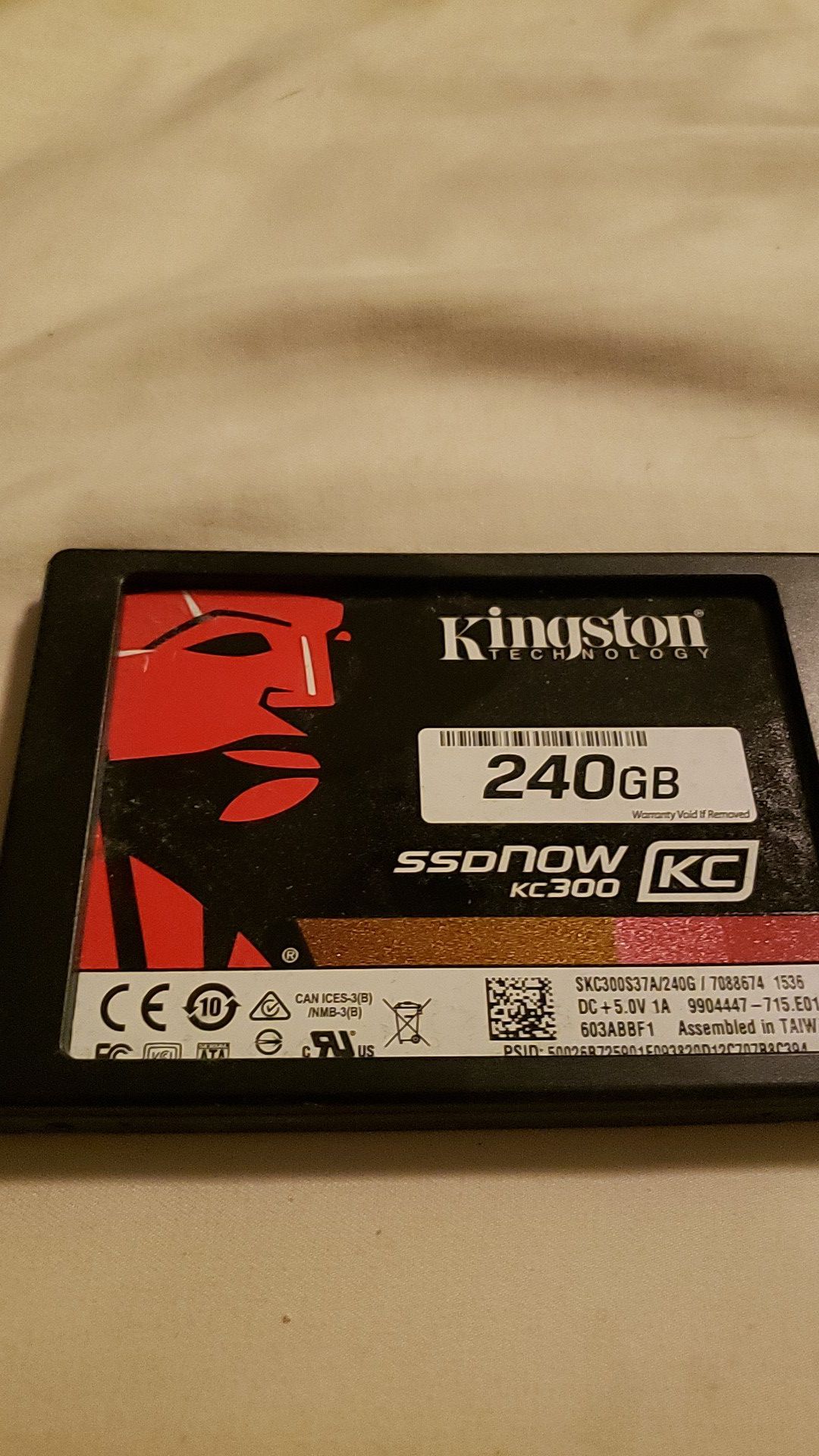 Kingston laptop SSD 240gb