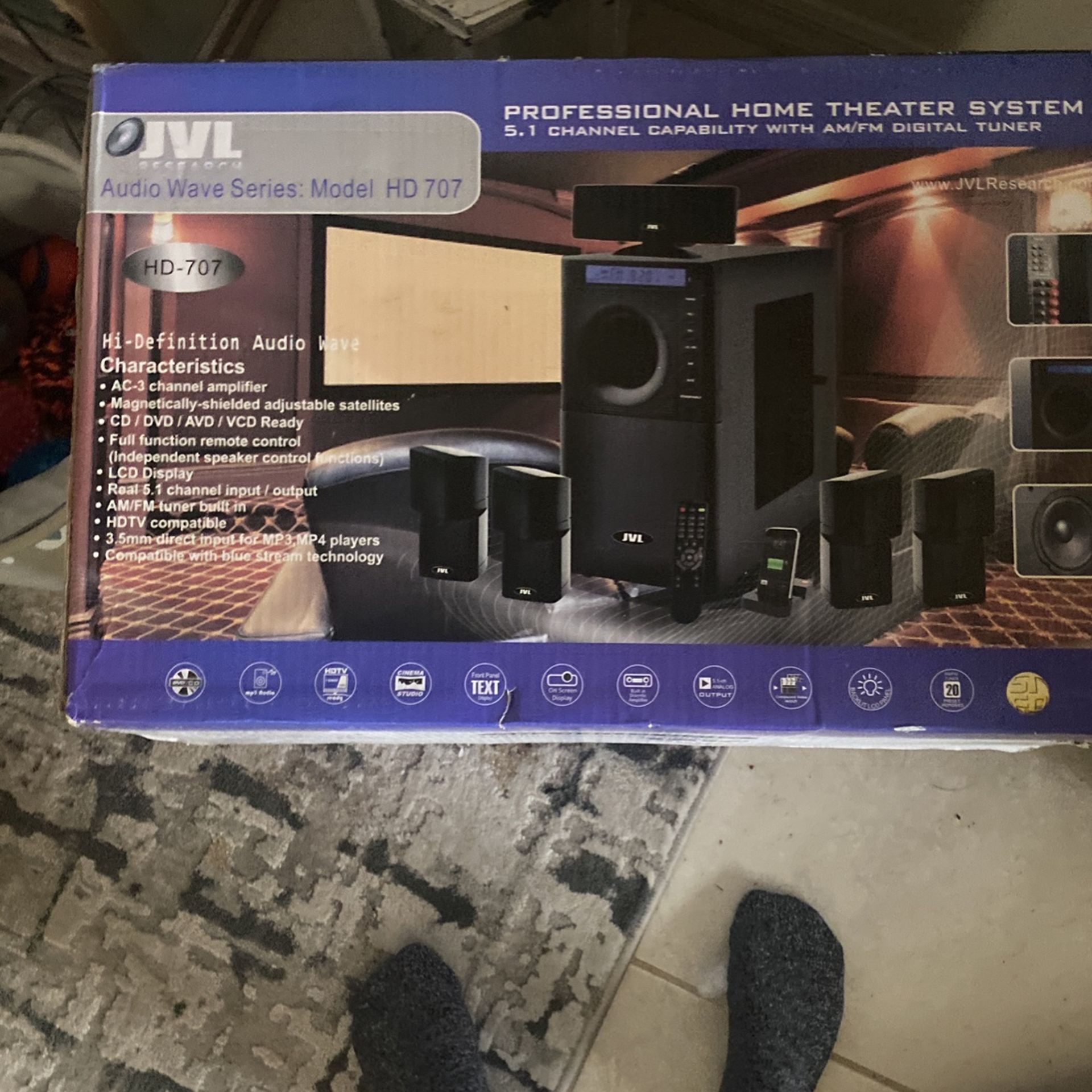 JVL Professional Home Theater System 
