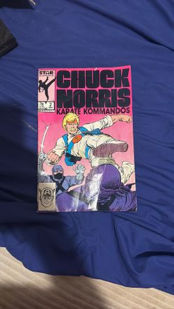 Chuck Norris Karate Kommandos Comic Book 
