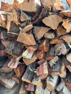 Dry Split Almond Mix Firewood!!!Ready Too Burn Seasoned Wood!!!