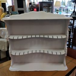 White Collective Spoon & Plate Display Shelf 