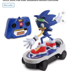Sonic Skateboard With Remote