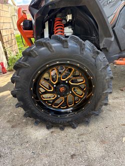 35x9x20 out &back max d tires on fuel wheels