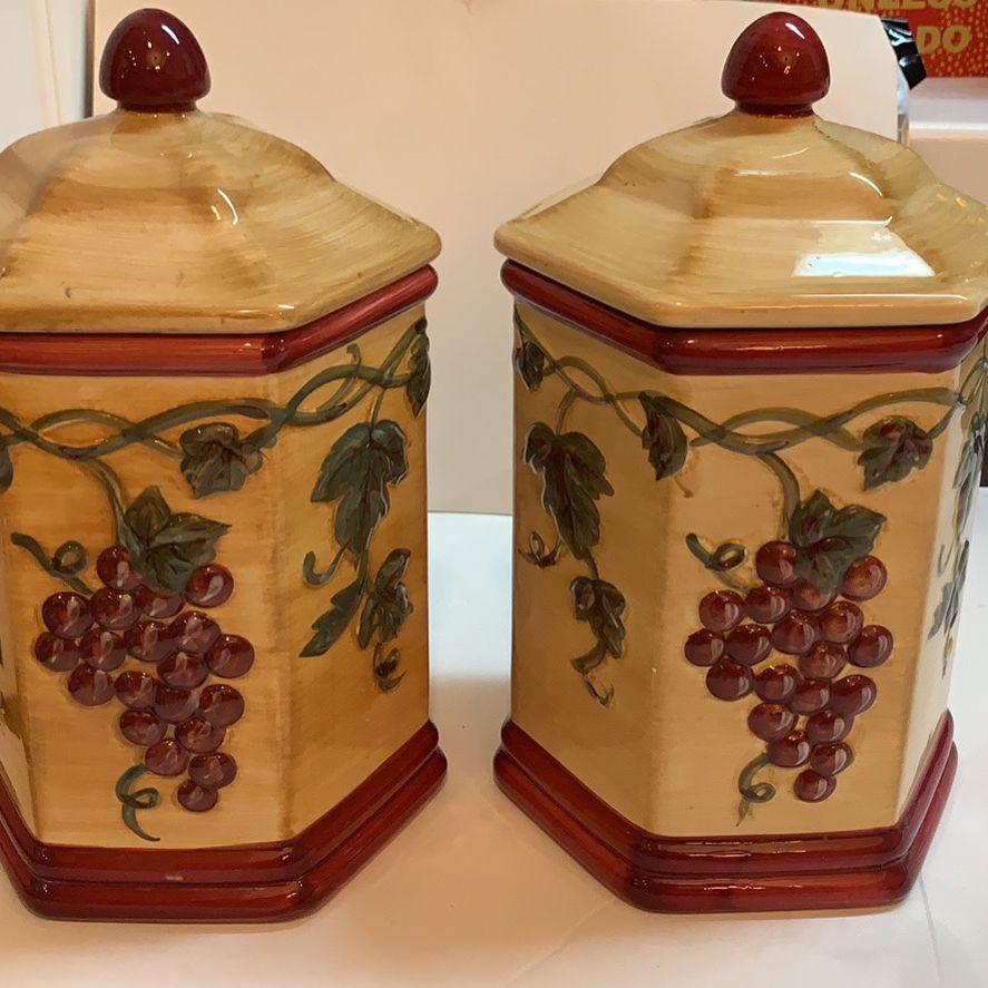 Vintage Cookie Jar-Handmade For Nonni’s Hexagon!
