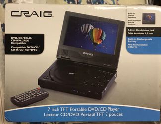 Portable DVD/CD Player - 7 inch