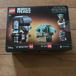 Star Wars Brick Heads . Mandalorian  The Child 