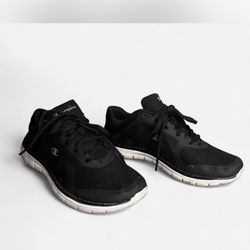 Champion black running shoes #running #athletic