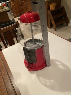 Vintage Metal Bubblegum Machine