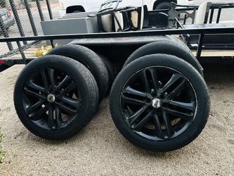 Rines Ford 22 Originales Black Y Llantas 💰