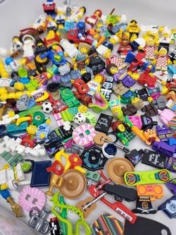 Lot Of Lego CMF Series Minifigures Parts And Pieces
