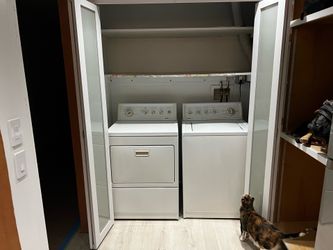 2022 Appliances:  W/D, refrigerator, oven and bi-fold doors
