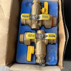 Tankless Water Heater Service Valves 