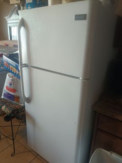 Garage used for refrigerator