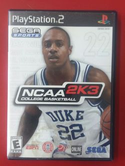 PS2 NCAA 2K3 College Basketball
