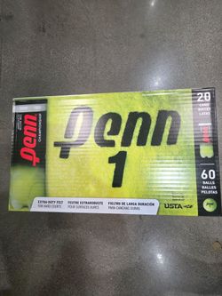 Penn Championship Tennis Balls – 20 Cans, 60 Balls